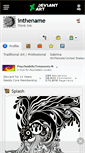 Mobile Screenshot of inthename.deviantart.com