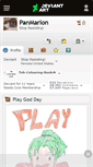 Mobile Screenshot of panmarlon.deviantart.com