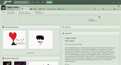 Desktop Screenshot of captor-sollux.deviantart.com