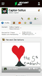 Mobile Screenshot of captor-sollux.deviantart.com