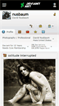 Mobile Screenshot of nusbaum.deviantart.com