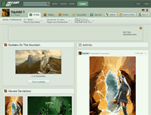 Tablet Screenshot of liquidd-1.deviantart.com