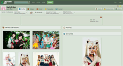 Desktop Screenshot of kellyeden.deviantart.com
