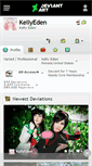 Mobile Screenshot of kellyeden.deviantart.com