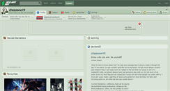 Desktop Screenshot of chozoone19.deviantart.com