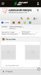 Mobile Screenshot of cuteicondividerplz.deviantart.com