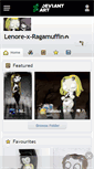 Mobile Screenshot of lenore-x-ragamuffin.deviantart.com