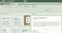 Desktop Screenshot of matsumay387.deviantart.com