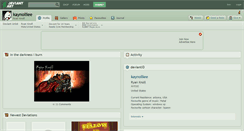 Desktop Screenshot of kaynolliee.deviantart.com