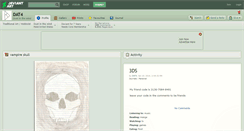 Desktop Screenshot of dat4.deviantart.com