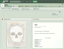 Tablet Screenshot of dat4.deviantart.com