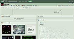 Desktop Screenshot of clashman.deviantart.com
