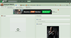 Desktop Screenshot of nocturnal-rapture.deviantart.com