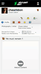 Mobile Screenshot of chaselisbon.deviantart.com
