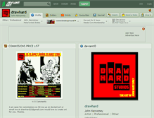 Tablet Screenshot of drawhard.deviantart.com