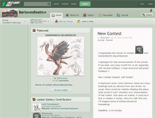 Tablet Screenshot of barlowesrealm.deviantart.com