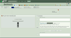 Desktop Screenshot of bluelithiumxxx.deviantart.com