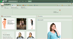 Desktop Screenshot of chubbygirls.deviantart.com