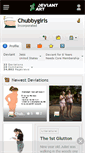 Mobile Screenshot of chubbygirls.deviantart.com