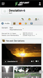Mobile Screenshot of desolation-6.deviantart.com