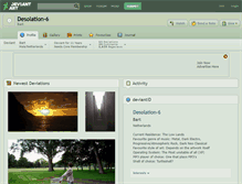 Tablet Screenshot of desolation-6.deviantart.com