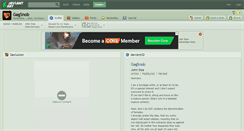 Desktop Screenshot of gagsnob.deviantart.com