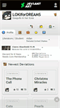 Mobile Screenshot of lokifordreams.deviantart.com