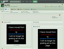 Tablet Screenshot of jaz350z.deviantart.com