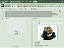 Tablet Screenshot of csurreal.deviantart.com