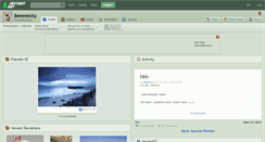 Desktop Screenshot of beeeeecky.deviantart.com