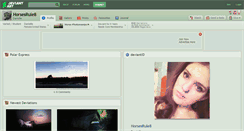 Desktop Screenshot of horsesrule8.deviantart.com