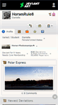 Mobile Screenshot of horsesrule8.deviantart.com