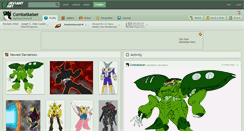 Desktop Screenshot of combatkaiser.deviantart.com