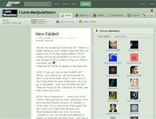 Tablet Screenshot of i-love-manipulations.deviantart.com