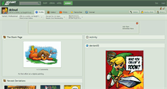 Desktop Screenshot of dcloud.deviantart.com