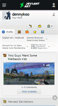 Mobile Screenshot of dennykoo.deviantart.com