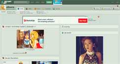 Desktop Screenshot of ailkeene.deviantart.com