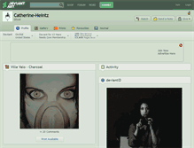 Tablet Screenshot of catherine-heintz.deviantart.com