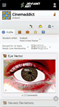 Mobile Screenshot of cinemaddict.deviantart.com