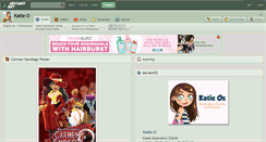 Desktop Screenshot of katie-o.deviantart.com