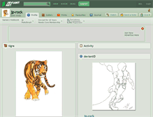 Tablet Screenshot of jp-rock.deviantart.com