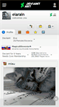 Mobile Screenshot of eiarain.deviantart.com