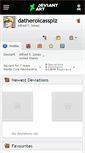 Mobile Screenshot of datheroicassplz.deviantart.com