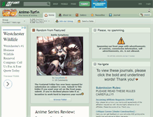 Tablet Screenshot of anime-turf.deviantart.com