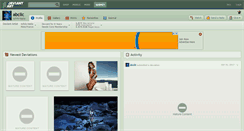 Desktop Screenshot of abclic.deviantart.com