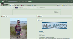 Desktop Screenshot of malango.deviantart.com