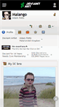 Mobile Screenshot of malango.deviantart.com