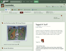 Tablet Screenshot of crazynutbob.deviantart.com