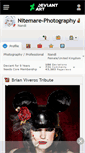 Mobile Screenshot of nitemare-photography.deviantart.com