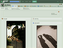 Tablet Screenshot of davdiana.deviantart.com